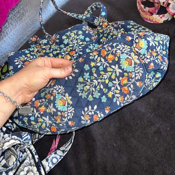 Blue and green Vera Bradley purse - Picture 4 of 4